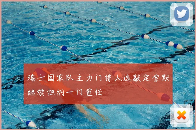 瑞士国家队主力门将人选敲定索默继续担纲一门重任