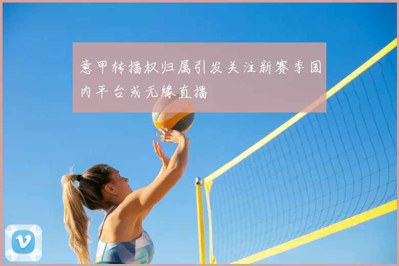 意甲转播权归属引发关注新赛季国内平台或无缘直播